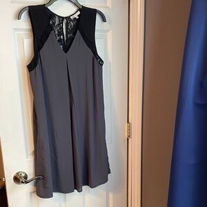 DR2 Black and Gray Lace Dress